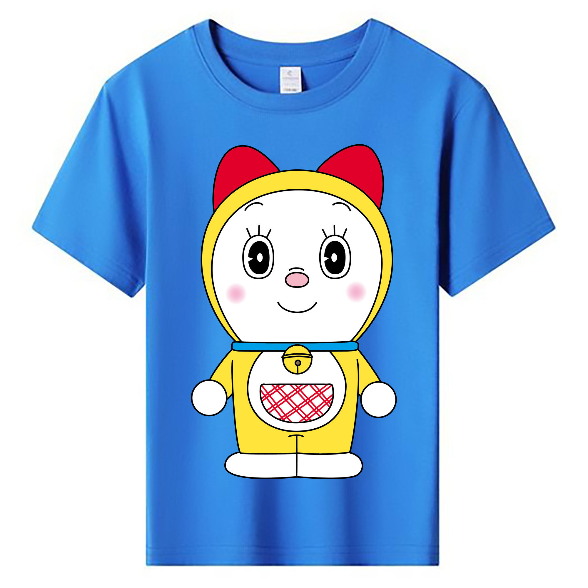 （画像用） ドラえもん ドラミ Doraemon Dorami 綿100％キッズTシャツ（フロントプリント）